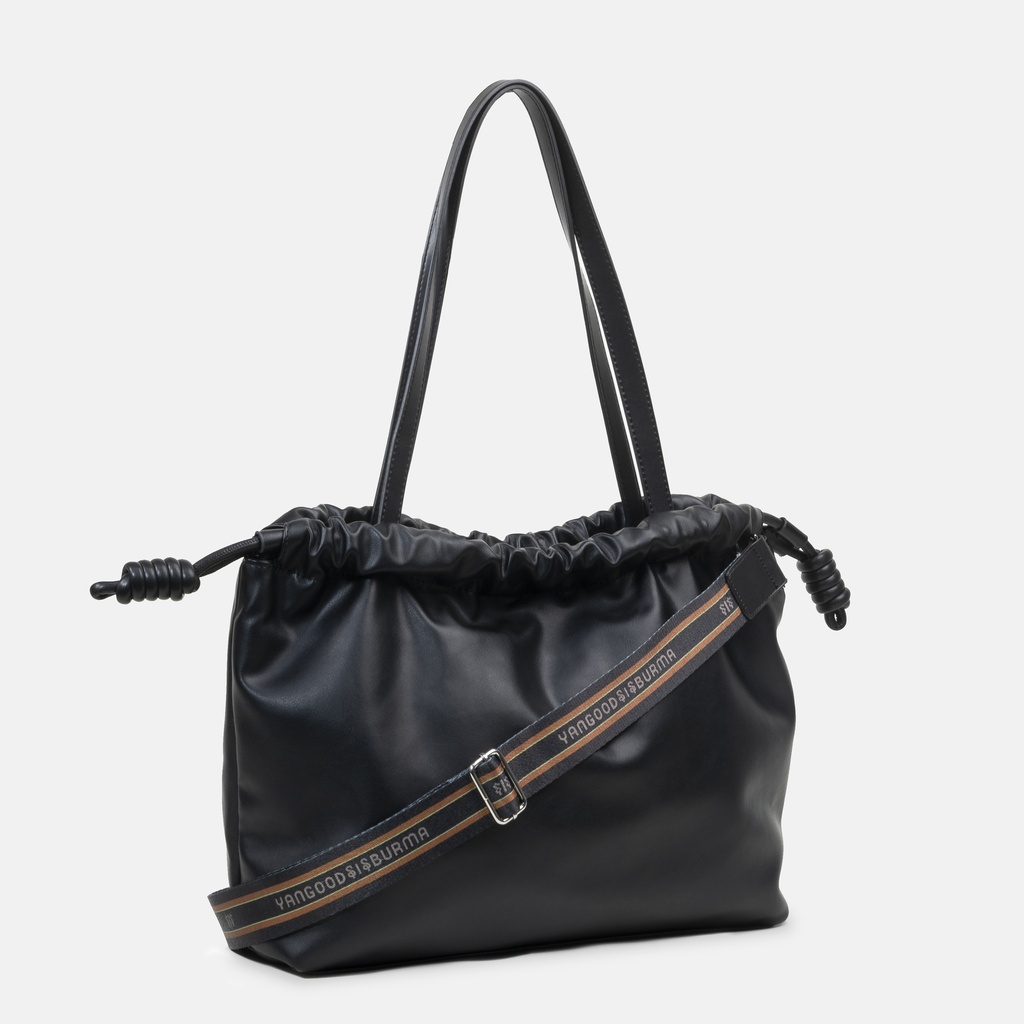 Sisburma Black Tote Bag