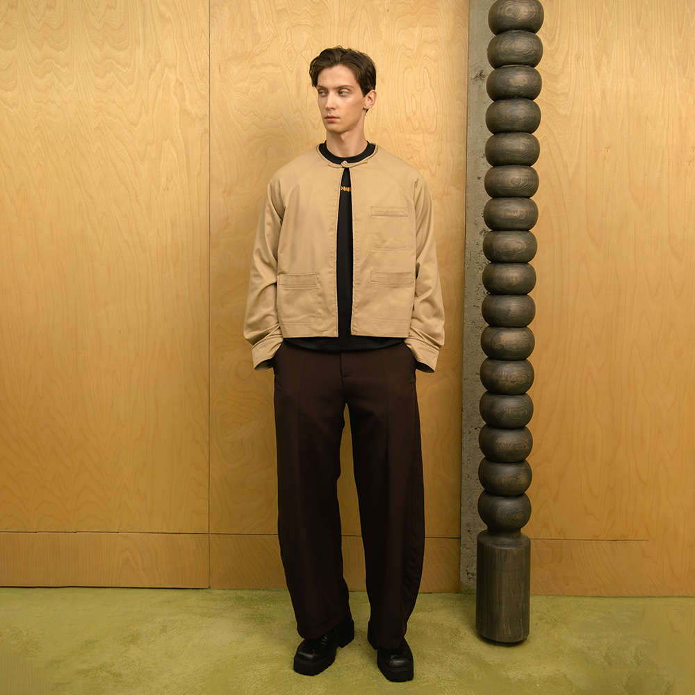 Yangoodsisburma Beige Tikepone Jacket Small