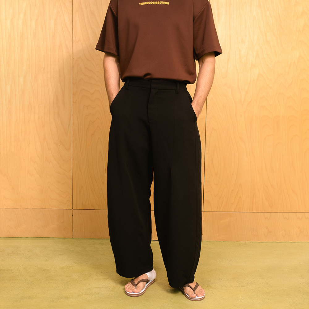Yangoodsisburma Black Pants Medium