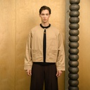 Yangoodsisburma Beige Tikepone Jacket Small