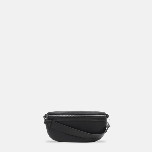 [YS10S2401B] Yangoodsisburma Black Crescent Belt Bag
